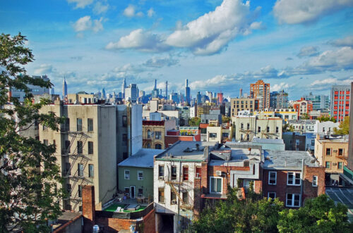 Williamsburg rooftops